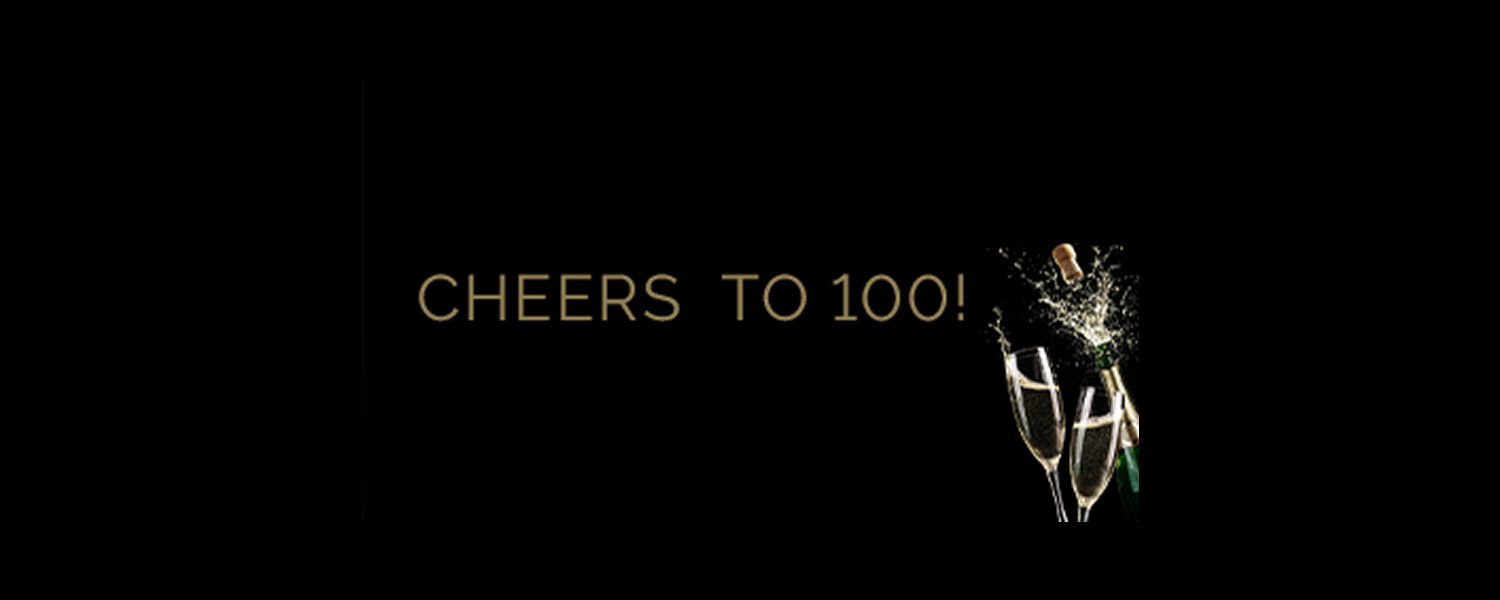 Cheers to 100!